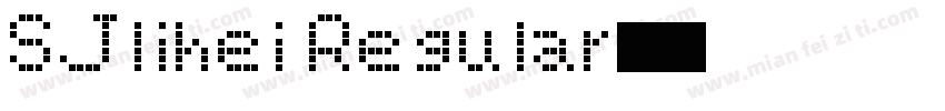 SJlihei Regular字体转换